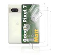 HonJenSeoa Mat Film Hydrogel pour Google Pixel 7, 3 Pièces TPU Film Protection écran Matte, Flexible Film de protection d'écran, Antireflets, Anti-Traces