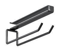 HonJiekomy Cintre à vin sous l'armoire, métallique sans perçage, séchoir pour le séchage et la présentation - Organiseur suspendu - Pour bar, cave, salle à manger