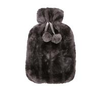 HonJiekomy Housse en fausse fourrure de luxe de 2 L, 30 x 20 cm, réutilisable, en polaire douce, isolée, maintient une température constante pendant 6 à 8 heures pour rester au chaud