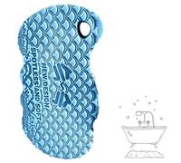 HonJiekomy Lot de 2 éponges de bain exfoliantes magiques 14 x 7 x 3 cm - Éponges exfoliantes 3D douces - Élimine les peaux mortes et les impuretés du corps - Doux et doux pour la peau - Convient pour