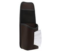 HonJiekomy Organisateur De Poche Latérale Voiture,Filet D'Organisation Auto Réglable Et Cuir,Poches De Voiture Entre Les Sièges - pour Remorque, Camping-Car, Camion, Berline,