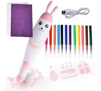 HonJiekomy Stylo de peinture électrique, kit aérographe électrique sans fil | Marqueurs de peinture sans fil rechargeables de plus de 3 ans, stylos aquarelle aérographe