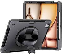 honju Rugged Etui pour tablette Apple iPad Air 11 (M3, 2025) 27,9 cm (11) Coque arrière gris