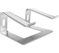honju Support Ordinateur Portable pour Travail Ergonomique [Surélévation d'ordinateur Portable pour Le Bureau, Laptop/Notebook Stand Aluminium Robuste, MacBook Pro/MacBook Air Support] Argent