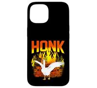 Honk Goose City in Flames Cadeau Coque pour iPhone 15
