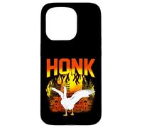Honk Goose City in Flames Cadeau Coque pour iPhone 15 Pro