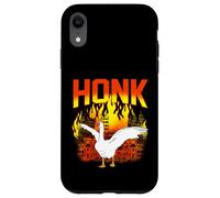 Honk Goose City in Flames Cadeau Coque pour iPhone XR
