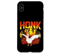Honk Goose City in Flames Cadeau Coque pour iPhone XS Max