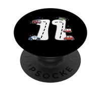 Honk Honk Beep Beep Choo Choo J'Ai 11 Ans Anniversaire PopSockets PopGrip Adhésif