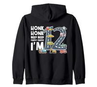 Honk Honk Beep Beep Choo Choo J'Ai 12 Ans Anniversaire Sweat à Capuche