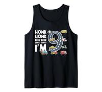 Honk Honk Beep Beep Choo Choo J'Ai 9 Ans Anniversaire Débardeur