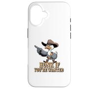 Honk If You're Wanted Coque pour iPhone 16
