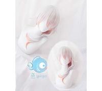 Honkai Impact 3 3rd Cosplay perruque Theresa Apocalypse longue droite argent dégradé couleurs adulte cheveux synthétiques + perruque gratuite casquette A