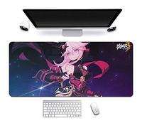 Honkai Impact 3rd. Tapis de Souris Gaming XXL, 900x400mm, Anime Mouse Pad - Surface spéciale améliore la Vitesse et la précision, 3mm Base en Caoutchouc Antidérapant Surface-pour Ordinateur et PC, G