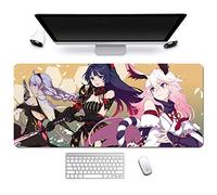 Honkai Impact 3rd. Tapis de Souris Gaming XXL, 900x400mm, Anime Mouse Pad - Surface spéciale améliore la Vitesse et la précision, 3mm Base en Caoutchouc Antidérapant Surface-pour Ordinateur et PC,M