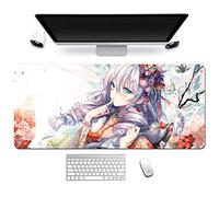 Honkai Impact 3rd. Tapis de Souris Gaming XXL, 900x400mm, Anime Mouse Pad - Surface spéciale améliore la Vitesse et la précision, 3mm Base en Caoutchouc Antidérapant Surface-pour Ordinateur et PC,Q