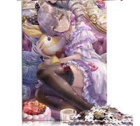 Honkai Impact Bronya Zaychik Puzzle pour Adultes 1000 pièces en Bois, Chaque pièce est Unique - Jeu Amusant et Stimulant pour Toute la Famille 19,7 x 29,5 Pouces
