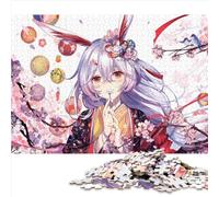 Honkai Impact Puzzle pour Adultes 1000 pièces Puzzles en Carton Cadeaux Secrets du Père Noël 26x38 cm