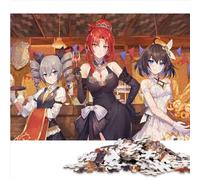 Honkai Impact Puzzles de 1000 pièces pour Adultes et Enfants Puzzle en Bois éducatif Jeu pour Anniversaire, Noël 19,7 x 29,5 Pouces