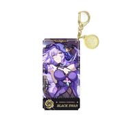 Honkai: Star Rail Porte-clés Double Arlan Jing Yuan Bronya Rand Acrylique Plaque Epaisse Pendentif