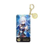 Honkai: Star Rail Porte-clés Double Arlan Jing Yuan Bronya Rand Acrylique Plaque Epaisse Pendentif