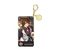 Honkai: Star Rail Porte-clés Double Arlan Jing Yuan Bronya Rand Acrylique Plaque Epaisse Pendentif