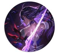 Honkai Star Rail Seele Adultes 1000 pièces Puzzle Cadeaux Puzzles sphériques pour Puzzle en Carton 26,5x26,5 Pouces