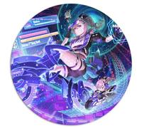 Honkai Star Rail Silver Wolf Puzzle pour Adultes 1000 pièces Puzzle sphérique pour Puzzles en Carton 26,5 x 26,5 Pouces