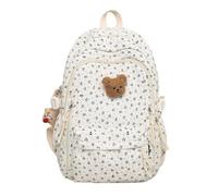 HONKERW backpack Sac à dos à motif floral mignon, cartable for étudiant, sac for ordinateur portable, idéal for les voyages quotidiens, les loisirs et la rentrée scolaire sac a dos(Small florals)