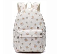 HONKERW backpack Sac à dos décontracté for adolescentes, sac d'école marguerite for étudiantes sac a dos