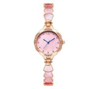 HONKERW Montres Montre-Bracelet en Queue de Poisson de rêve, Montre-Bijou étanche avec Cadran à Symboles musicaux, idéale for Les Petites amies et Les épouses comme Cadeau Montre(Pink)