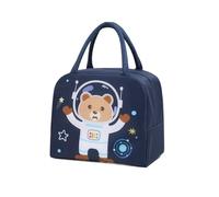 HONKERW sac repas 2PCS Insulated Lunch Bags Bento Bags Small Cooler Bag Waterproof For Work School Animal Series lunch box(Color11)