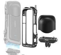 Honlyn Adaptateur compatible avec Insta360 X4 Cage en métal à dégagement rapide Cadre utilitaire griffe horizontale Support magnétique