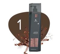 Honma Tokyo Coffee Premium Keratin Shampooing nettoyant en profondeur 1000 ml Étape 1