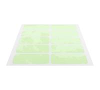 HONMEET 1 Feuille d'Autocollants Lumineux Phosphorescents Artistiques pour Interrupteur, Décor Mural sans Résidu, Facile à Appliquer, pour Chambre d'Garçon et Filles la Nuit