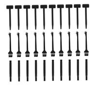 HONMEET 10 Ensembles Kit Archéologique Pierres Précieuses pour Garçon Fille Outils Excavation Plastique Solides Coffret Scientifique Éducatif pour Développement Motricité et Découverte