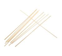 HONMEET 10 pièces Bâtons Bambou pour Cerf-Volant Tiges Bois Durables Matériaux de Construction pour Loisirs Créatifs Garçon Fille Tiges pour Fabrication Artisanale et Cages à Oiseaux