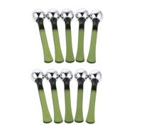 HONMEET 10 Pièces Eye Applicator Metal Stick With Roller Ball For Face Massage Portable Eye Care Tool To Stimulate Circulation