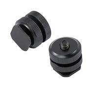 HONMEET 10 Pièces Griffe Porte-Accessoire pour Appareil Photo Adaptateur De Griffe avec Vis Pouce Support De Porte-Accessoire Compatible avec Flash Et Autres Accessoires