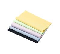 HONMEET 10 Pièces Lot de Chiffons Microfibre pour Nettoyage Écrans de Téléphones Appareils Lunettes et Caméras Doux Réutilisables Traces Couleur Aléatoire