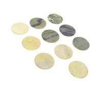 HONMEET 10 pièces Patch Extension Cils Pierre de Jade Vert Plateau Réutilisable pour Accessoires et Fournitures Extension de Cils Surface Anti-rayure Nettoyage Facile