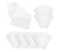 HONMEET 100 pièces Autocollants Auto-adhésifs pour Téléphone Portable Épais Microns Pochette Étanche Tactile Anti-poussière Réutilisable pour Protection Mobile Lot