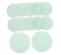 HONMEET 12 pièces Disques Démaquillants Lavables Fibre de Réutilisables Pads Doux pour Soins Peau