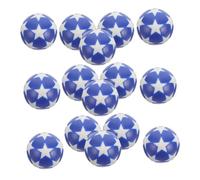 HONMEET 15 pièces Mini Ballons Football de Remplacement pour Table de Foot de Bureau Accessoires de Jeu de Soccer Intérieur Ballons de Table Colorés pour Animation et Récompenses