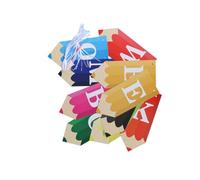 HONMEET 1ensemble Bannière De Décoration Rentrée Scolaire Avec Lettrage Pencils Décorations Pour Élèves Et Enseignants Fournitures De Fête