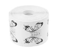HONMEET 1rouleau Guide Sticker Pour Extension Gel De Forme Autocollante Pour Manucure Professionnelle Et
