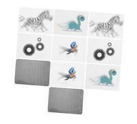 HONMEET 2 Ensembles Kit Science Garçon Fille Animation Lenticulaire Optique Expérience Illusions Visuelles Bricolage Stem Éducatif Physique Ludique pour Apprentissage Précoce