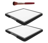 HONMEET 2 Pièces Filtre Collecteur de Poussière pour Ongles avec Brosse Filtre Réutilisable Haute pour Aspirateur Ongles Collecte de Poussière pour Salon et Usage Domestique