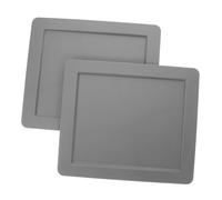 HONMEET 2 Pièces Kitchen Toys Baking Tray Set Realistic Pretend Play Oven Pan for Plastic Kitchen Accessories for Creative Cooking Play