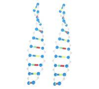 HONMEET 2 pièces Modèle Adn Double Hélice Kit Éducatif Interactif pour Biologie et Génétique Compréhension des Altérations et Héritage pour Élèves et Chercheurs